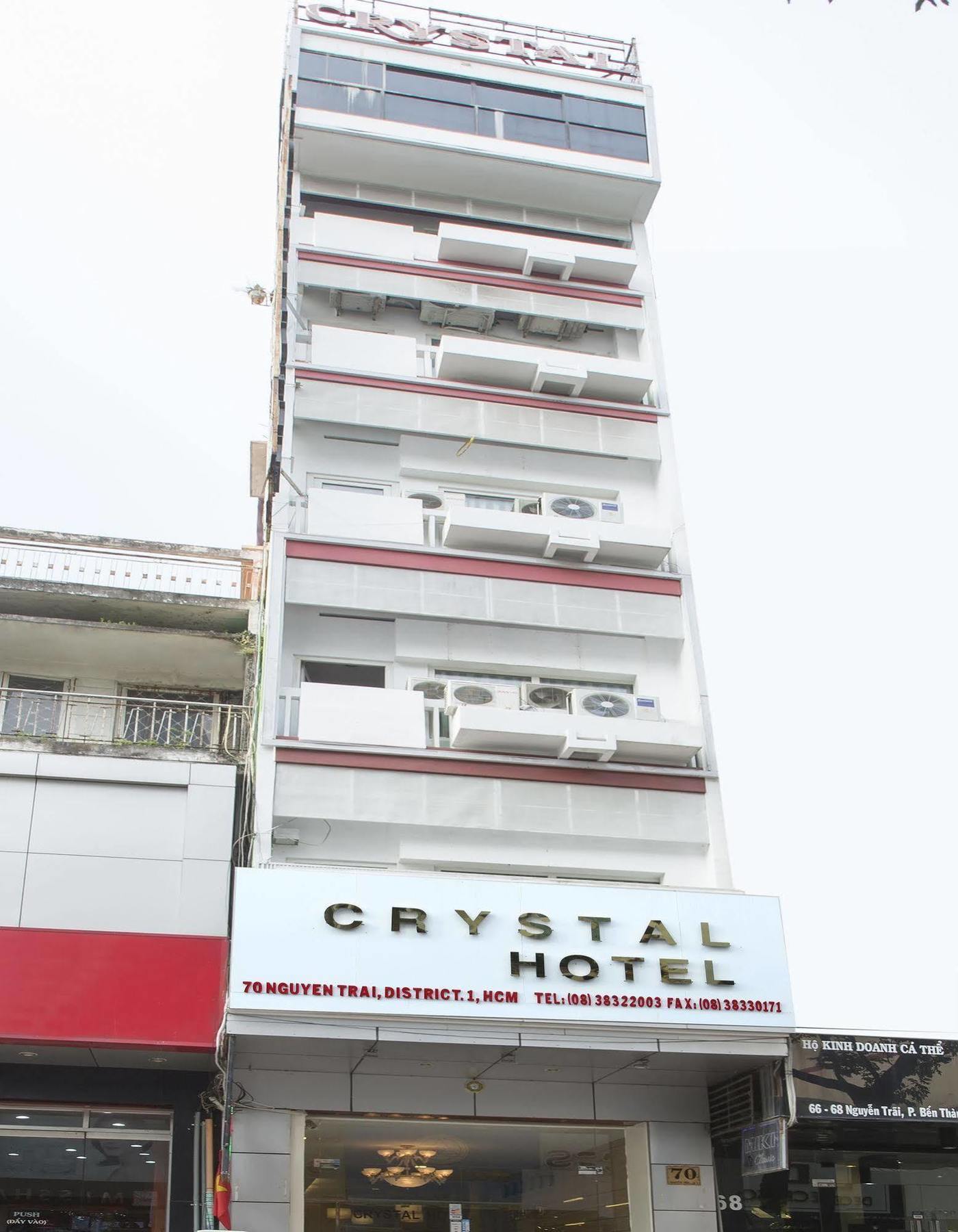 Saigon Crystal Hotel Ho-Chi-Minh-Stadt Exterior foto