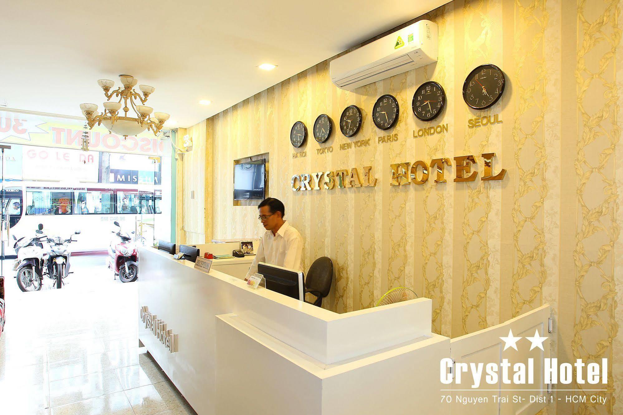 Saigon Crystal Hotel Ho-Chi-Minh-Stadt Exterior foto