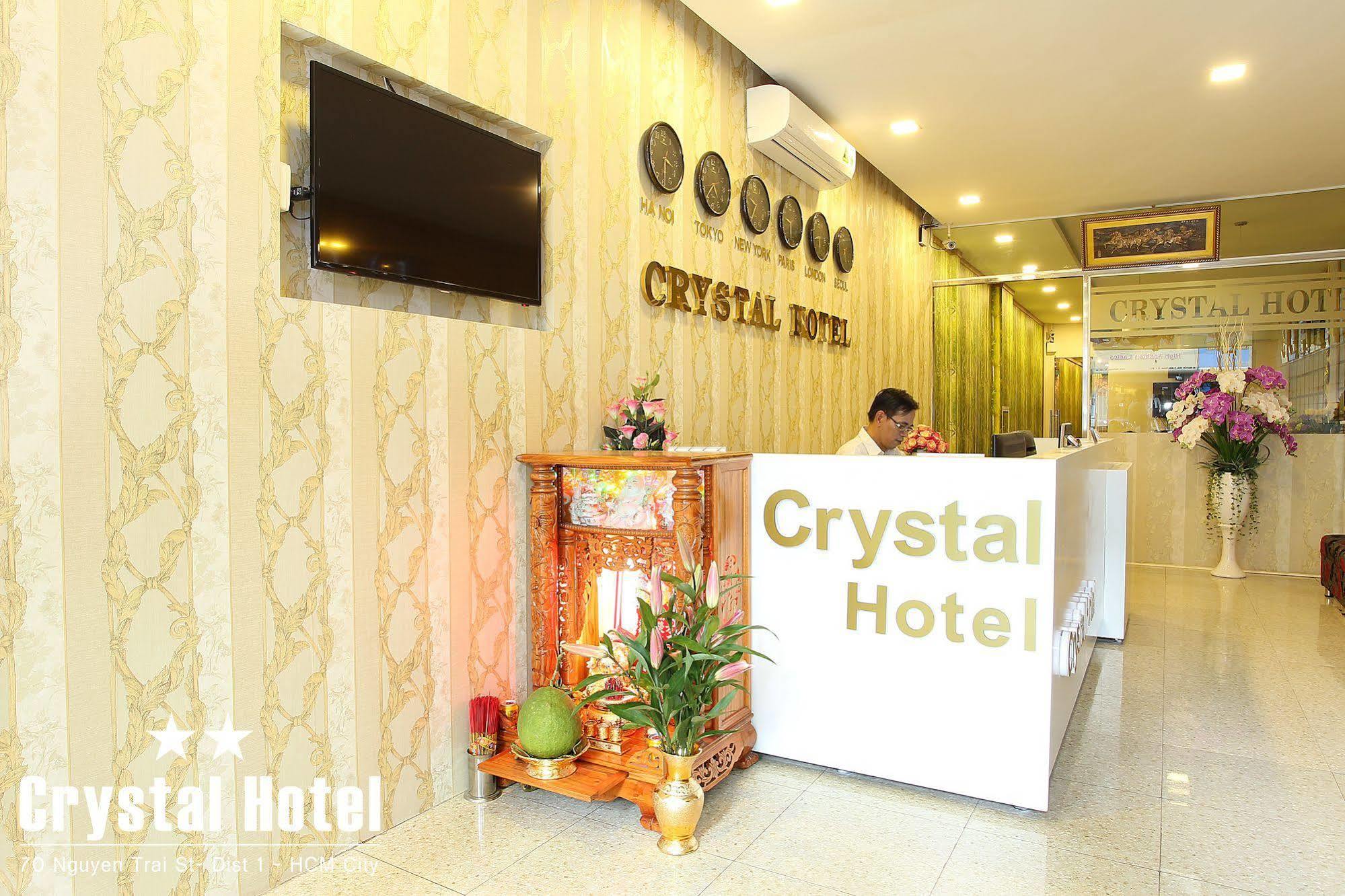 Saigon Crystal Hotel Ho-Chi-Minh-Stadt Exterior foto