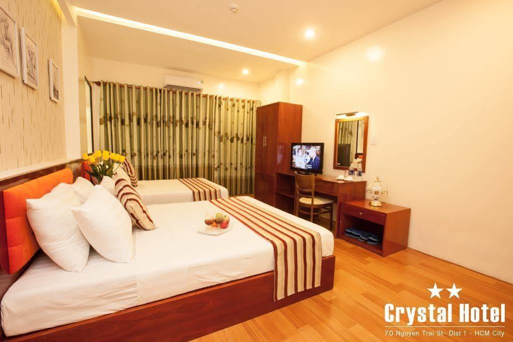 Saigon Crystal Hotel Ho-Chi-Minh-Stadt Exterior foto
