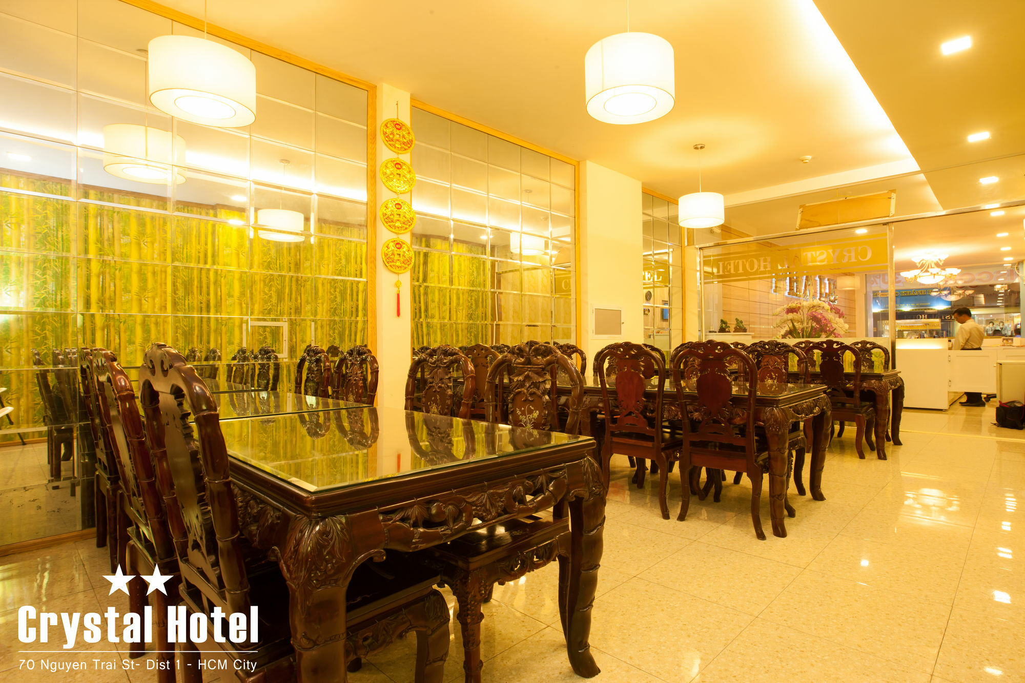 Saigon Crystal Hotel Ho-Chi-Minh-Stadt Exterior foto