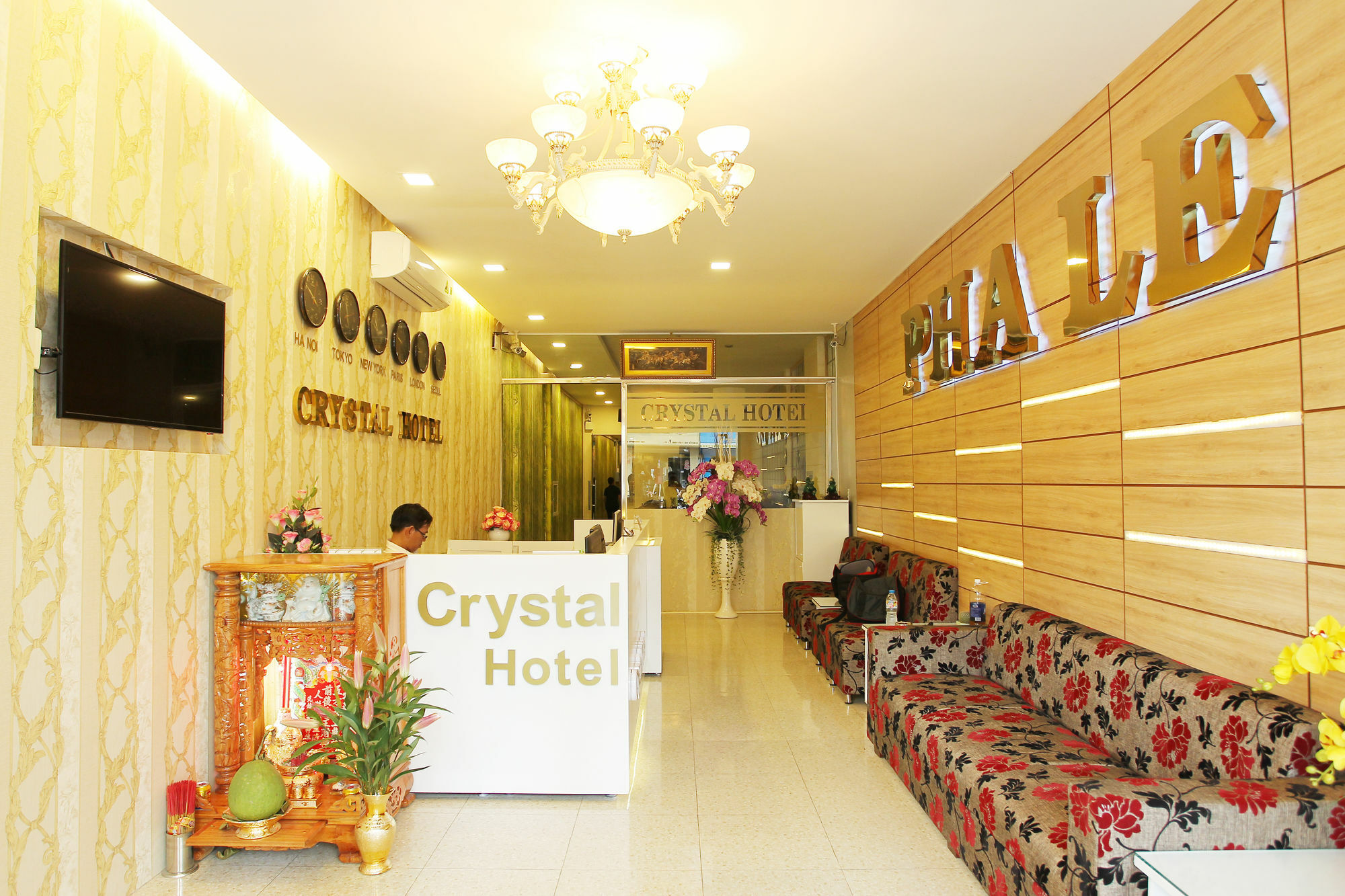 Saigon Crystal Hotel Ho-Chi-Minh-Stadt Exterior foto